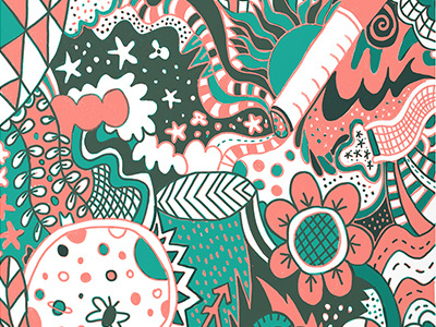 Illustration - Poster for Mac DeMarco show art artist color design graphic design illustration illustrator juaniserrovalle music poster psychedelic silkscreen