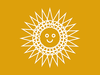 Icon — Sunny icon art branding design digital geometric icon illustration illustrator logo ux vector web