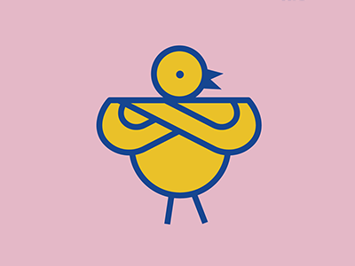 Logo — Dancing Bird animals birds branding character design digital graphic icon illustration logo ux vector