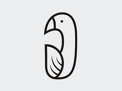 Logo — Fancy Bird birds branding character design digital drawing graphic icon illustration illustrator logo vector