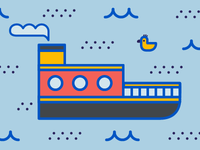 Illustration — Sailing