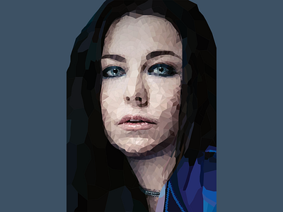 Amy Lee v2 abstract abstract art abstract composition abstract design abstract portrait abstract shapes art of dribble colors design geometric geometric art geometric composition geometric portrait illustration inspiration low poly low poly portrait nortafea