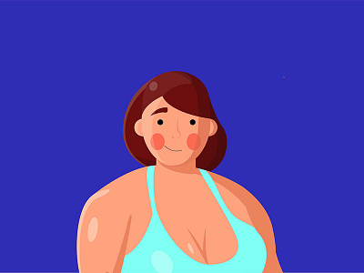 Character character design flat illustration woman