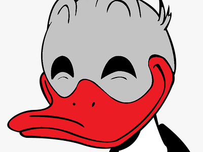 cartoon duck face meme