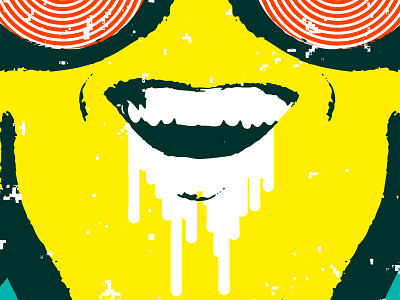 Wavves @ Maha Music Festival Gig Poster adobe illustrator adobe photoshop gig poster screen print