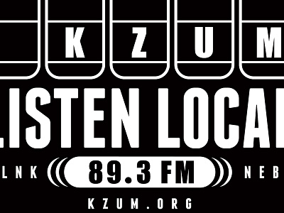 89.3FM KZUM Hoodie Design adobe illustrator apparel graphic design kzum