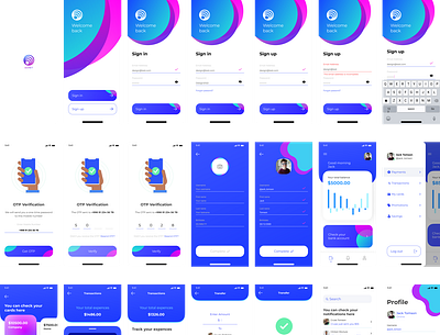 The money app mobile app ui