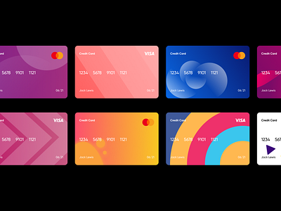 Examples for credit cards