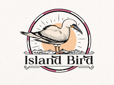 Island Bird Logo Design