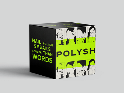 Polysh - Nail polish brand - Packaging design #1