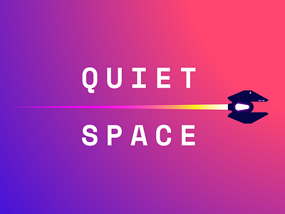 Quiet Space - Game calm calming colorful colors design galaxy game game art game design gradient gradients illustration outerspace space spaceship ui uidesign vector videogame