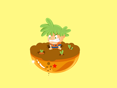 Ka-Carrot | Super Sayans' Superfoods ball carrot dbz dragon dragon ball z food funny goku sayan super vegetable