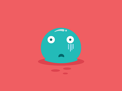 😨 :fearful: character cute design emoji flat graphic illustration illustrator vector