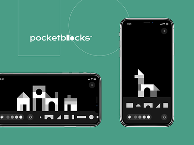 Pocketblocks app blocks build game ios kids minimal mobile pocket pocketblocks simple