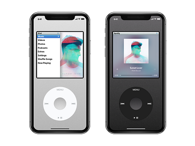 iPod X app apple iphone x ipod music spotify