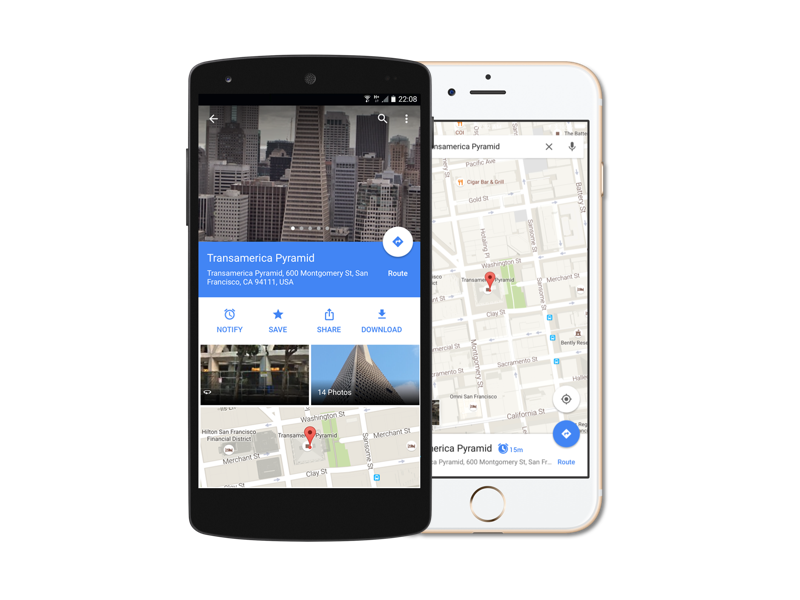 google-maps-notify-by-matt-kissick-on-dribbble