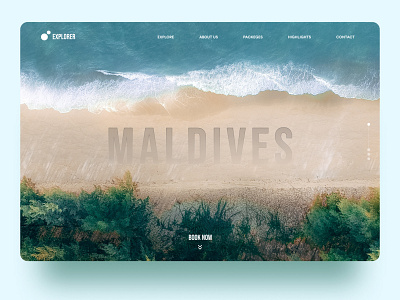 Maldives - Banner Concept