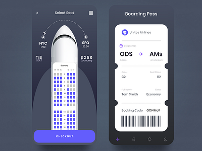 Flight Booking App Design