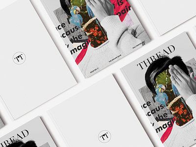 Thread Magazine FW17: The Escape Issue graphic design layout design magazine print design
