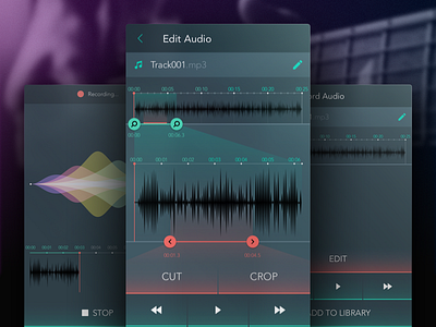 Audio Editor Concept