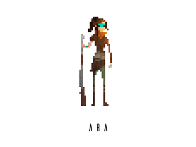 Ara Game concept art character concept art game art games pixel art