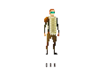 Orn Concept Art character concept art game art indie game pixel art