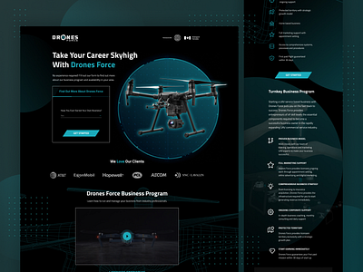 Dronesforce | Landing Page