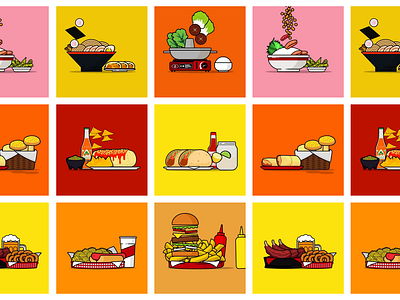 Food Appreciation | Looping Motion culture design food graphic design illustration logo looping motion motion design motion graphics
