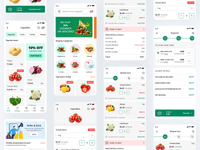 Grocery App Design