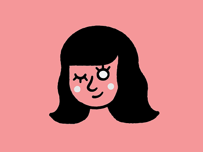 Danielle avatar cute danielle girl logo pink portrait rainbows sunshine