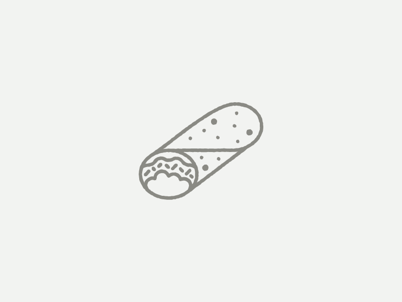 Foodie-cons burger burrito cake donut food hot dog icon illustration isometric pizza sandwich taco