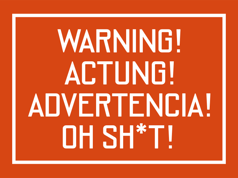 ATTN: TYPEFACE AHEAD department font glyphs government kerning official sans signage square texas type typeface