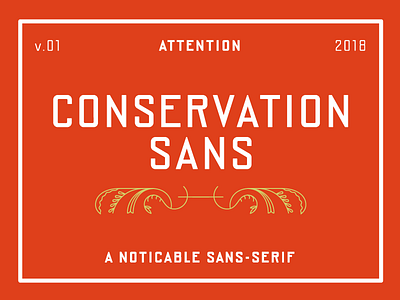 Conservation Sans