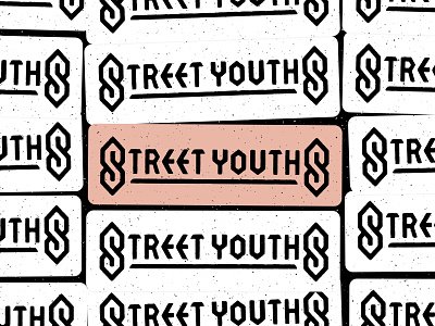 Sticky Street YouthS 90s s band cool design cool s design im from the streets logo music s so super cool sticker street stussy s super cool superman s type typography