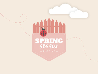 Spring badge