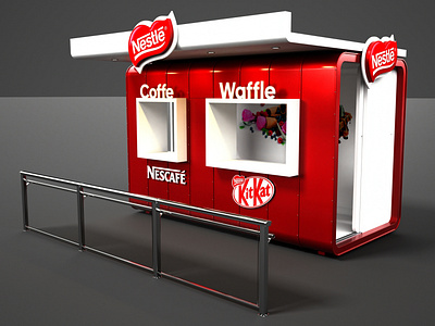 Nestle Waffle Kiosk