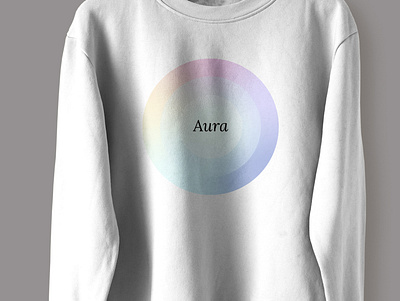 Aura ✳ branding design graphic design logo merch tshirt