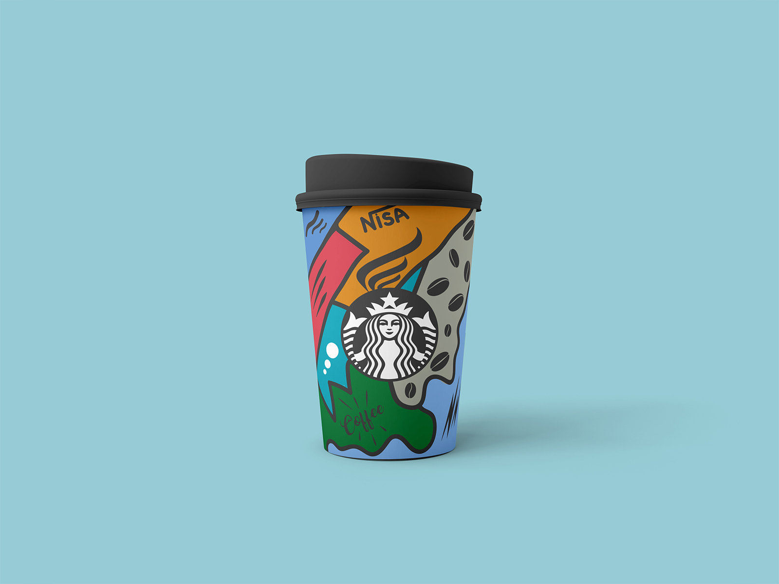 Coffee Cup Label Design By Bilal Khouidi On Dribbble