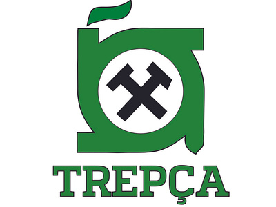 TREPÇA albania design illustration kosova kosovo logo mine mining mitrovica