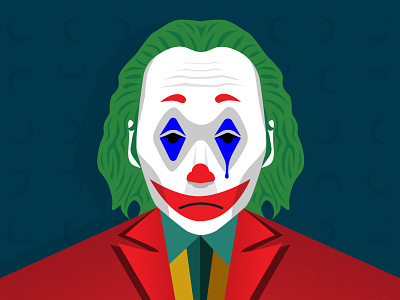 Joker 2019 art direction balance design flat illustration illustrator joker vector