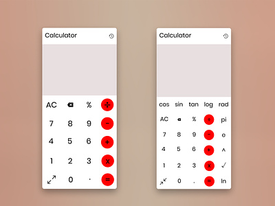 Calculator app design branding calculator design figma illustration ui ux
