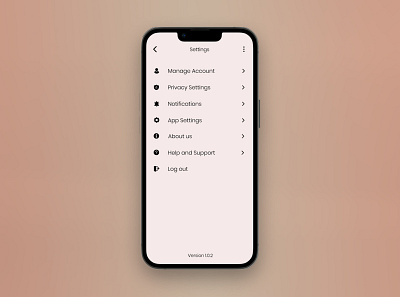 Settings screen app design branding figma illustration settings screen ui ux vector