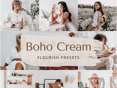 Boho Cream Lightroom Presets