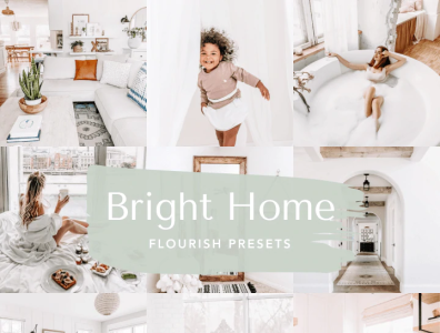 Bright Home Lightroom Presets rustic home