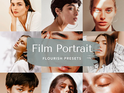 Film Portrait Lightroom Presets