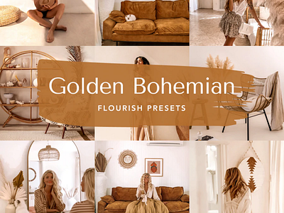 Golden Bohemain Lightroom Presets