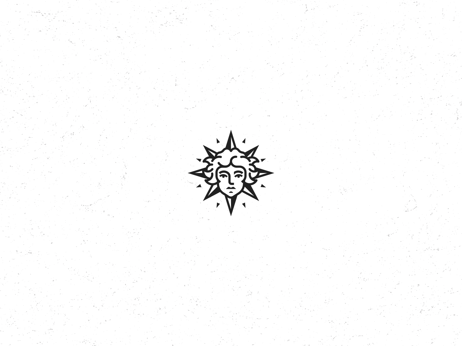 Illustration of Sun King emblem of Louis XIV of France