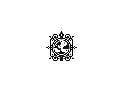 Rivka Publishing Logo black and white book branding clean fantasy geometric imaginary inkpen logo logo design modern vintage negative space planet portal publishing publishing house space