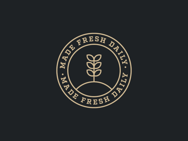 Branding for a Food Spot signage corporate identity branding