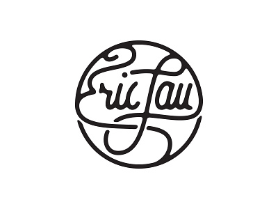 Eric Lau's Logo branding design logo logotype typography